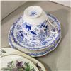 Image 4 : 4 fine china trios teacups with matching saucers