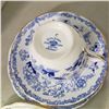 Image 5 : 4 fine china trios teacups with matching saucers