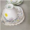 Image 6 : 4 fine china trios teacups with matching saucers