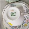 Image 7 : 4 fine china trios teacups with matching saucers