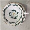 Image 13 : 4 fine china teacups with matching saucers