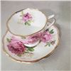 Image 16 : 4 fine china teacups with matching saucers
