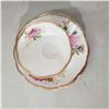Image 17 : 4 fine china teacups with matching saucers