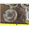 Image 2 : Set of 4 vintage clear glass Christmas mugs, KIG - Indonesia.  No chips or cracks