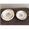 Image 1 : Lot of Oxford Brazil dishes.  Two 2850-1 bread & butter plates 7 1/2 ', five 2830-2 soup bowls 8 1/2