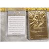 Image 2 : 23k gold pokemon limited edition collector cards with COA