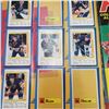Image 16 : two NHL sticker books , partly filled