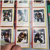 Image 18 : two NHL sticker books , partly filled