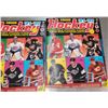 Image 1 : two NHL sticker books , partly filled