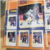 Image 20 : two NHL sticker books , partly filled