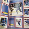 Image 8 : two NHL sticker books , partly filled