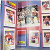 Image 9 : two NHL sticker books , partly filled