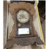 Image 1 : New Haven (Gingerbread) Mantel Clock Eary 1900's  comes with pendulum and key