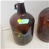 Image 2 : 2x 160oz bottles brown glass one has A&W Root Beer lid