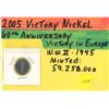 Image 1 : 2005 Victory Nickle 60th anniversary Victory in Europe