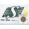 Image 1 : 1910-2010 100 Years Roughriders Loonie