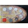 Image 3 : 1999 Canada Millennium set of 13 coins and medal. Includes 12 25 cents, one for each month and one R