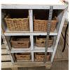 Image 2 : 2 piece barn board cabinet