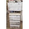Image 4 : 2 piece barn board cabinet