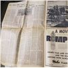 Image 12 : old newspaper collection from RCMP centenniel, the ads in paper are are mostly large RCMP Newspaper 