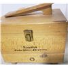 Image 2 : Ronson Roto-Shine Magnetic shoe / boot polisher with original wooden case and contents