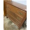 Image 2 : 3 drawer Oak Dresser 35Wx18Dx32Tall
