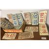 Image 1 : Box of 13 1970's - Sask License Plate