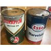 Image 1 : 2 oil Tins - Esso and BIA DuraFilm