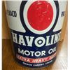 Image 5 : 1 oil Tin Havoline Motor Oil - Texaco