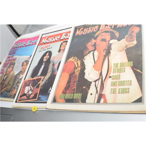 3 X Rock Magazines