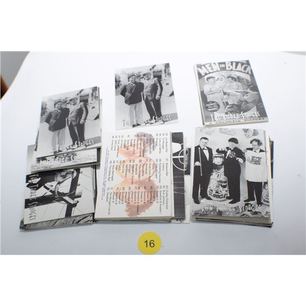 Large Lot -  3 Stooges Trading Cards