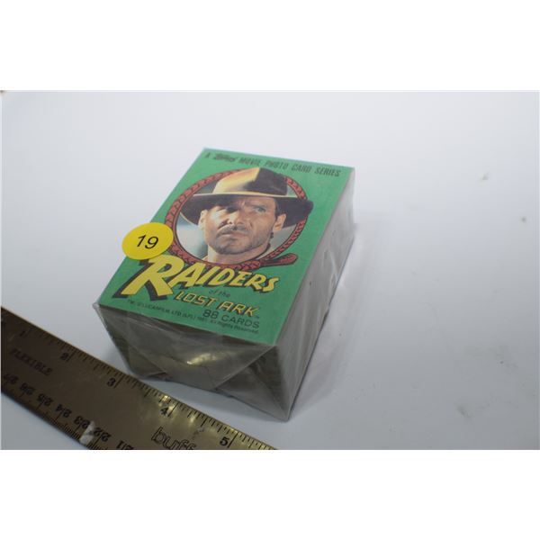 Full Set 1981 Raiders Lost Ark Cards