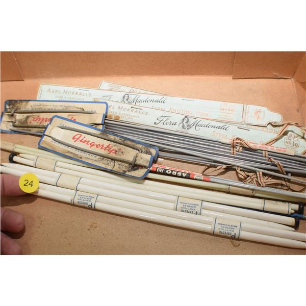 NOS Antique Knitting Needles
