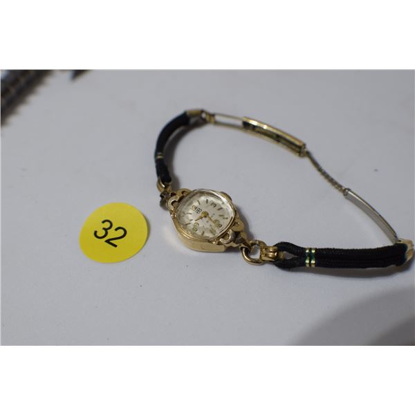 14KT Gold Birks Ladies Watch