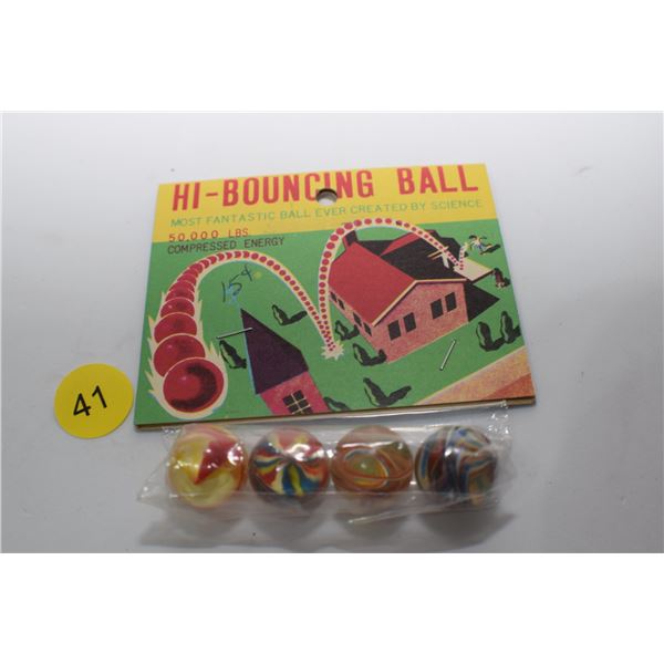 Antique NOS Rubber Balls