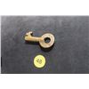 Image 1 : Antique Brass Michigan Central Railway Key