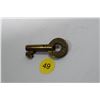 Image 1 : Antique Brass Chicago, Milwaukee. St. Paul Railway Key