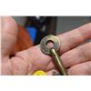Image 2 : Antique Brass CPR Railway Key