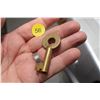 Image 2 : Antique Brass Pere Marquette Railway Lock Key