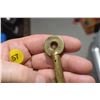 Image 2 : Antique Brass C.S.R. Chicago St. Paul?? Railway Lock Key