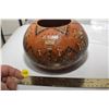 Image 1 : Navajo Pottery Pot, lip damage, pieces inside