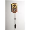 Image 1 : Wow! Antique Black Americana Clock, Germany, moving eyes