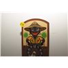 Image 2 : Wow! Antique Black Americana Clock, Germany, moving eyes
