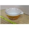 Image 4 : Large Gold Colored Pyrex Casserole Dish - With Lid