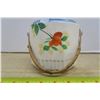 Image 3 : Flowered Biscuit Barrel