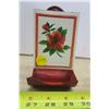 Image 1 : Vintage Flowered Match Holder (Tin)