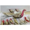 Image 4 : Lot of Clip on Christmas Tree Bird Ornaments