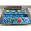 Image 2 : Noma Snow-Flake Gems - Set of 8 Christmas Lights - Working