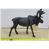 Image 1 : Heavy Cast Iron Moose 8.5" to Top of Horns