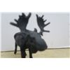 Image 2 : Heavy Cast Iron Moose 8.5" to Top of Horns